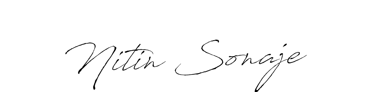 It looks lik you need a new signature style for name Nitin Sonaje. Design unique handwritten (Antro_Vectra) signature with our free signature maker in just a few clicks. Nitin Sonaje signature style 6 images and pictures png