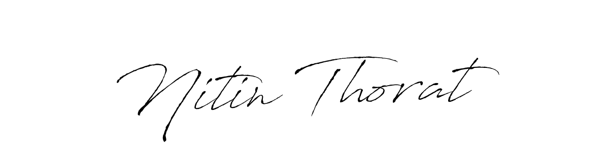 Similarly Antro_Vectra is the best handwritten signature design. Signature creator online .You can use it as an online autograph creator for name Nitin Thorat. Nitin Thorat signature style 6 images and pictures png