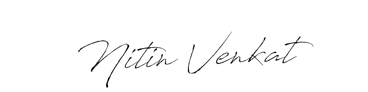 if you are searching for the best signature style for your name Nitin Venkat. so please give up your signature search. here we have designed multiple signature styles  using Antro_Vectra. Nitin Venkat signature style 6 images and pictures png