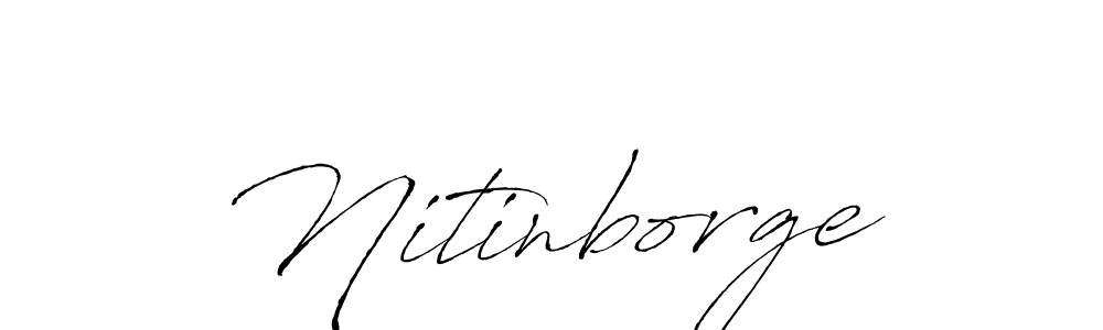 Make a beautiful signature design for name Nitinborge. Use this online signature maker to create a handwritten signature for free. Nitinborge signature style 6 images and pictures png