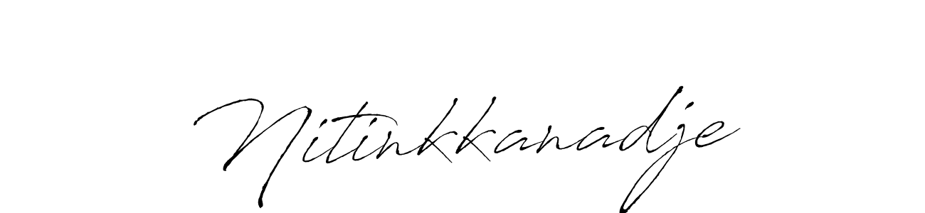 You can use this online signature creator to create a handwritten signature for the name Nitinkkanadje. This is the best online autograph maker. Nitinkkanadje signature style 6 images and pictures png