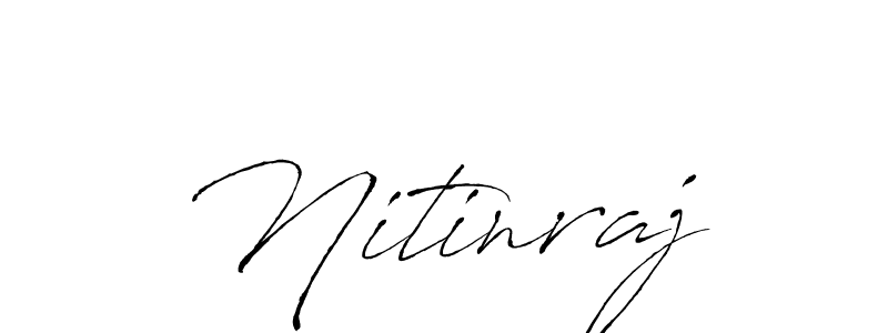 Create a beautiful signature design for name Nitinraj. With this signature (Antro_Vectra) fonts, you can make a handwritten signature for free. Nitinraj signature style 6 images and pictures png