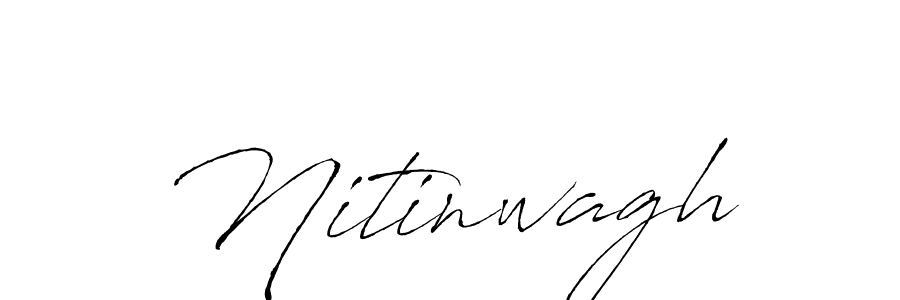 Antro_Vectra is a professional signature style that is perfect for those who want to add a touch of class to their signature. It is also a great choice for those who want to make their signature more unique. Get Nitinwagh name to fancy signature for free. Nitinwagh signature style 6 images and pictures png