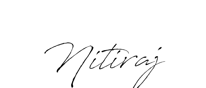 Nitiraj stylish signature style. Best Handwritten Sign (Antro_Vectra) for my name. Handwritten Signature Collection Ideas for my name Nitiraj. Nitiraj signature style 6 images and pictures png