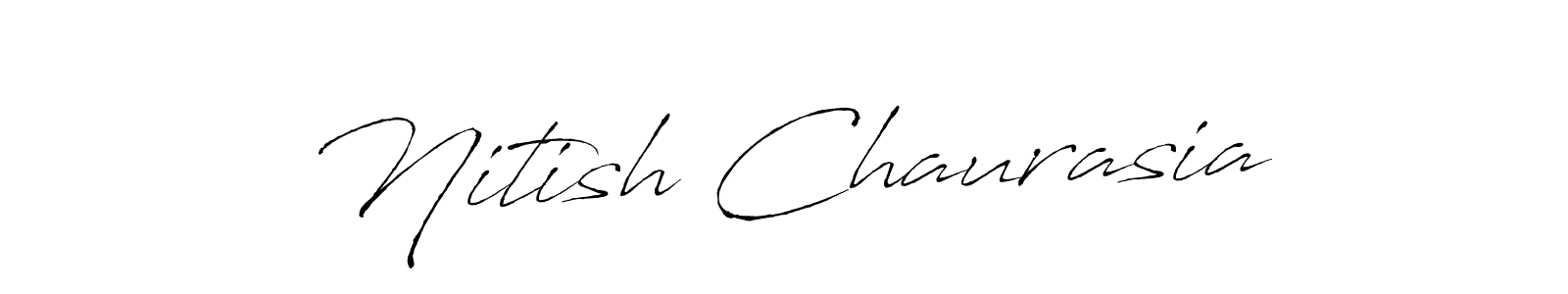 It looks lik you need a new signature style for name Nitish Chaurasia. Design unique handwritten (Antro_Vectra) signature with our free signature maker in just a few clicks. Nitish Chaurasia signature style 6 images and pictures png