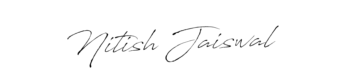 You can use this online signature creator to create a handwritten signature for the name Nitish Jaiswal. This is the best online autograph maker. Nitish Jaiswal signature style 6 images and pictures png