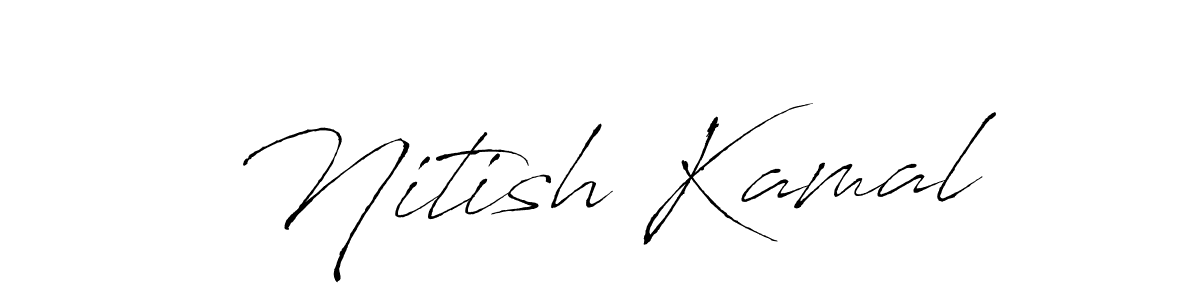 Similarly Antro_Vectra is the best handwritten signature design. Signature creator online .You can use it as an online autograph creator for name Nitish Kamal. Nitish Kamal signature style 6 images and pictures png