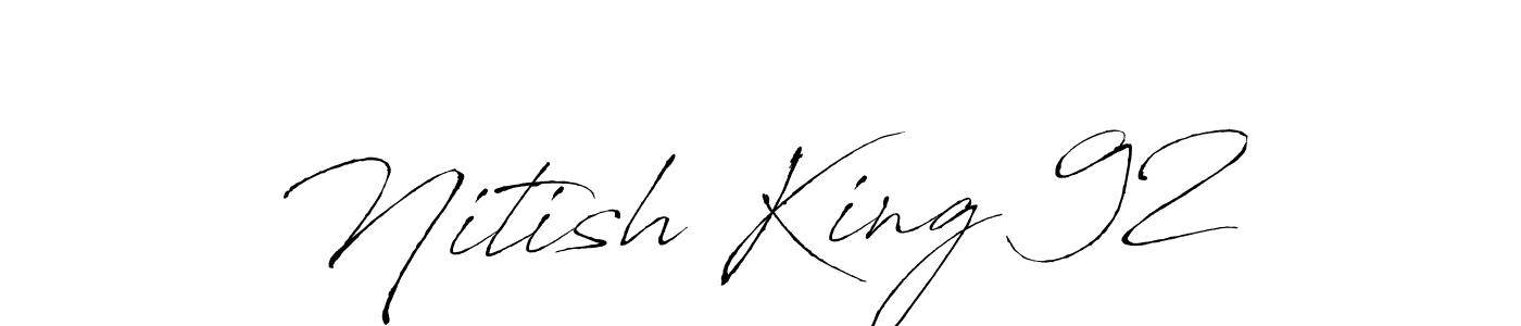 Best and Professional Signature Style for Nitish King 92. Antro_Vectra Best Signature Style Collection. Nitish King 92 signature style 6 images and pictures png