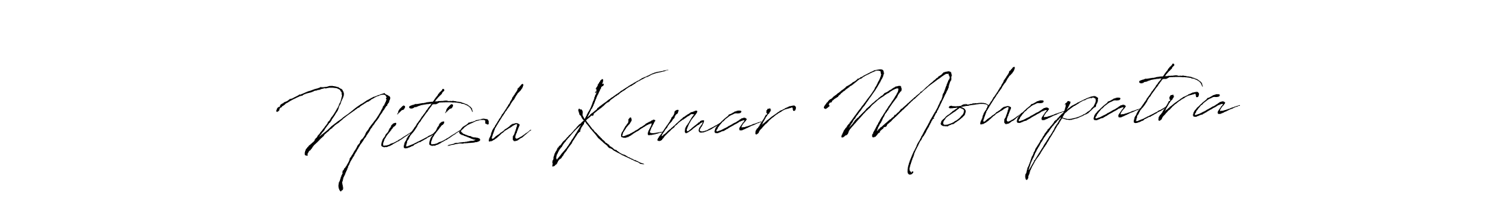 The best way (Antro_Vectra) to make a short signature is to pick only two or three words in your name. The name Nitish Kumar Mohapatra include a total of six letters. For converting this name. Nitish Kumar Mohapatra signature style 6 images and pictures png