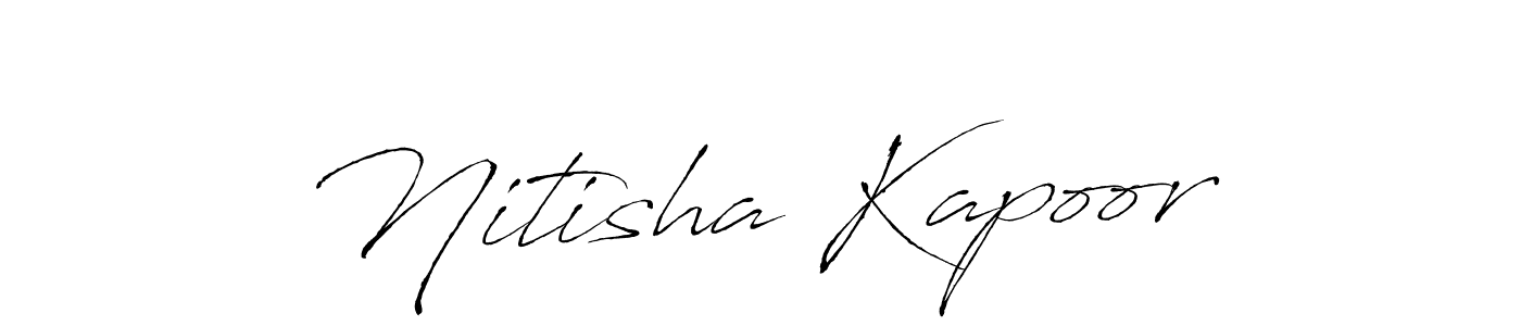 It looks lik you need a new signature style for name Nitisha Kapoor. Design unique handwritten (Antro_Vectra) signature with our free signature maker in just a few clicks. Nitisha Kapoor signature style 6 images and pictures png