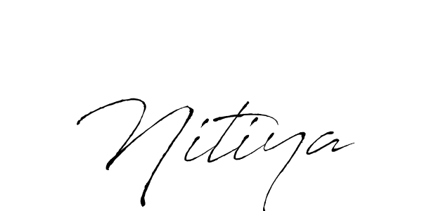 You should practise on your own different ways (Antro_Vectra) to write your name (Nitiya) in signature. don't let someone else do it for you. Nitiya signature style 6 images and pictures png