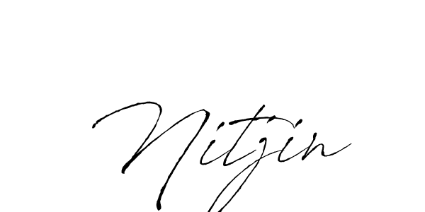 Create a beautiful signature design for name Nitjin. With this signature (Antro_Vectra) fonts, you can make a handwritten signature for free. Nitjin signature style 6 images and pictures png