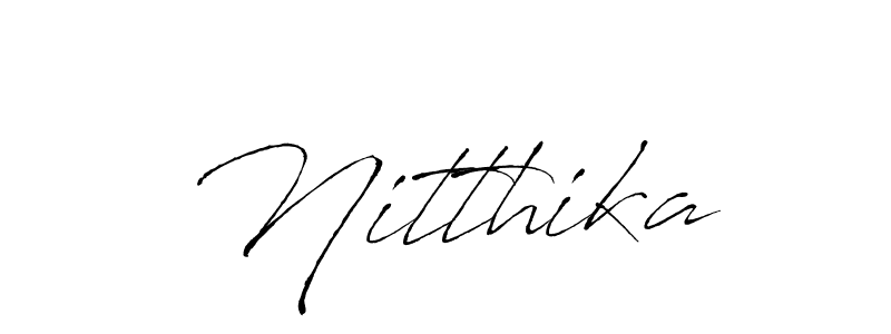 Antro_Vectra is a professional signature style that is perfect for those who want to add a touch of class to their signature. It is also a great choice for those who want to make their signature more unique. Get Nitthika name to fancy signature for free. Nitthika signature style 6 images and pictures png