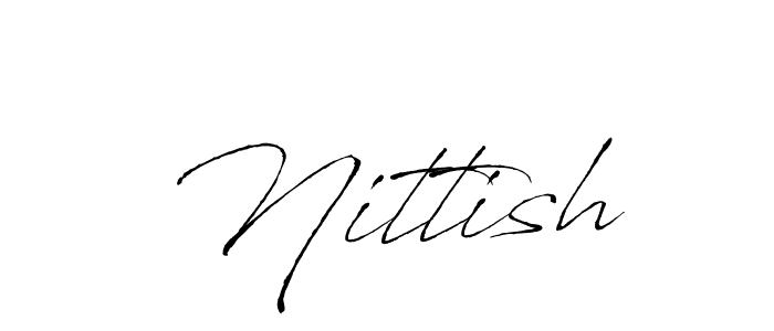 How to Draw Nittish signature style? Antro_Vectra is a latest design signature styles for name Nittish. Nittish signature style 6 images and pictures png