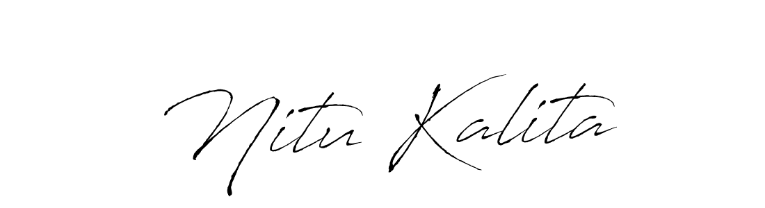 Also You can easily find your signature by using the search form. We will create Nitu Kalita name handwritten signature images for you free of cost using Antro_Vectra sign style. Nitu Kalita signature style 6 images and pictures png
