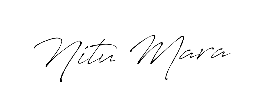 Also we have Nitu Mara name is the best signature style. Create professional handwritten signature collection using Antro_Vectra autograph style. Nitu Mara signature style 6 images and pictures png