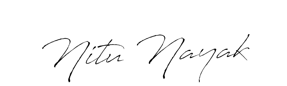 Antro_Vectra is a professional signature style that is perfect for those who want to add a touch of class to their signature. It is also a great choice for those who want to make their signature more unique. Get Nitu Nayak name to fancy signature for free. Nitu Nayak signature style 6 images and pictures png