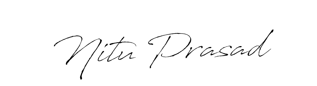 It looks lik you need a new signature style for name Nitu Prasad. Design unique handwritten (Antro_Vectra) signature with our free signature maker in just a few clicks. Nitu Prasad signature style 6 images and pictures png