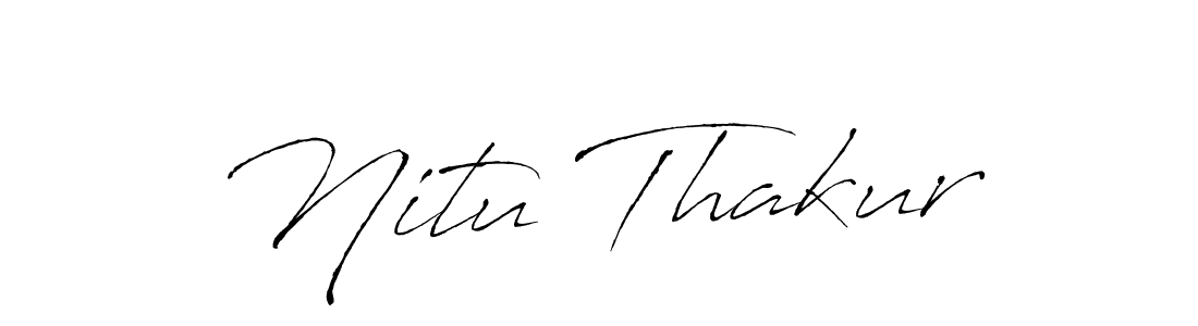 Similarly Antro_Vectra is the best handwritten signature design. Signature creator online .You can use it as an online autograph creator for name Nitu Thakur. Nitu Thakur signature style 6 images and pictures png