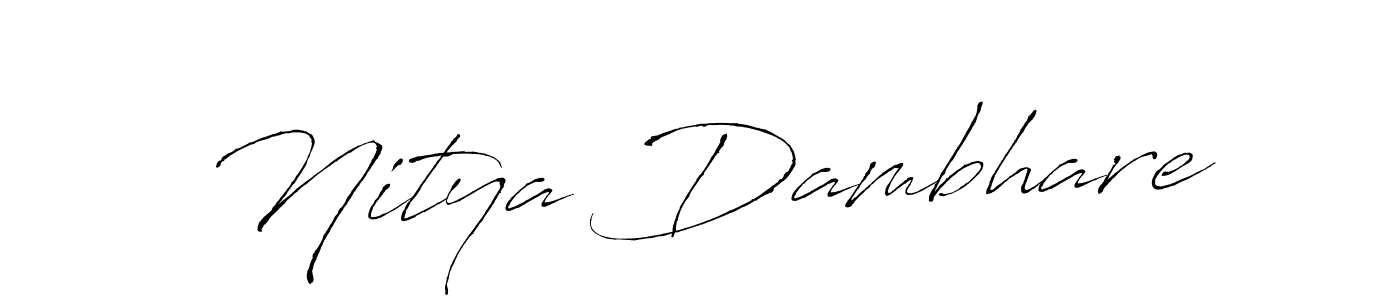 Once you've used our free online signature maker to create your best signature Antro_Vectra style, it's time to enjoy all of the benefits that Nitya Dambhare name signing documents. Nitya Dambhare signature style 6 images and pictures png