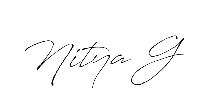 Also You can easily find your signature by using the search form. We will create Nitya G name handwritten signature images for you free of cost using Antro_Vectra sign style. Nitya G signature style 6 images and pictures png