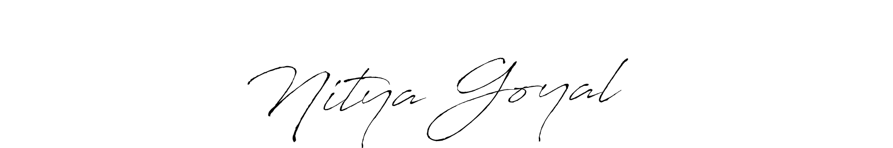 The best way (Antro_Vectra) to make a short signature is to pick only two or three words in your name. The name Nitya Goyal ❤️ include a total of six letters. For converting this name. Nitya Goyal ❤️ signature style 6 images and pictures png