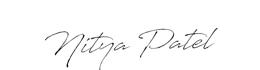 Make a beautiful signature design for name Nitya Patel. Use this online signature maker to create a handwritten signature for free. Nitya Patel signature style 6 images and pictures png