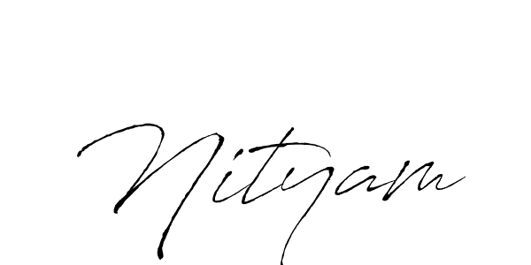 The best way (Antro_Vectra) to make a short signature is to pick only two or three words in your name. The name Nityam include a total of six letters. For converting this name. Nityam signature style 6 images and pictures png