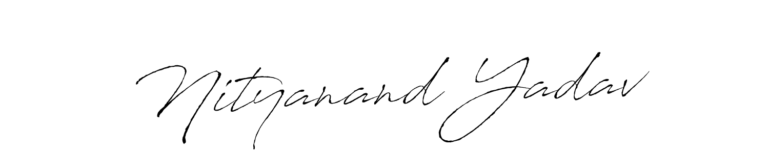 Also we have Nityanand Yadav name is the best signature style. Create professional handwritten signature collection using Antro_Vectra autograph style. Nityanand Yadav signature style 6 images and pictures png