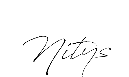 Make a beautiful signature design for name Nitys. Use this online signature maker to create a handwritten signature for free. Nitys signature style 6 images and pictures png
