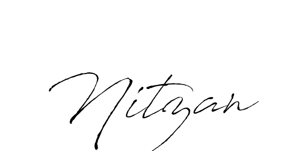 Also we have Nitzan name is the best signature style. Create professional handwritten signature collection using Antro_Vectra autograph style. Nitzan signature style 6 images and pictures png