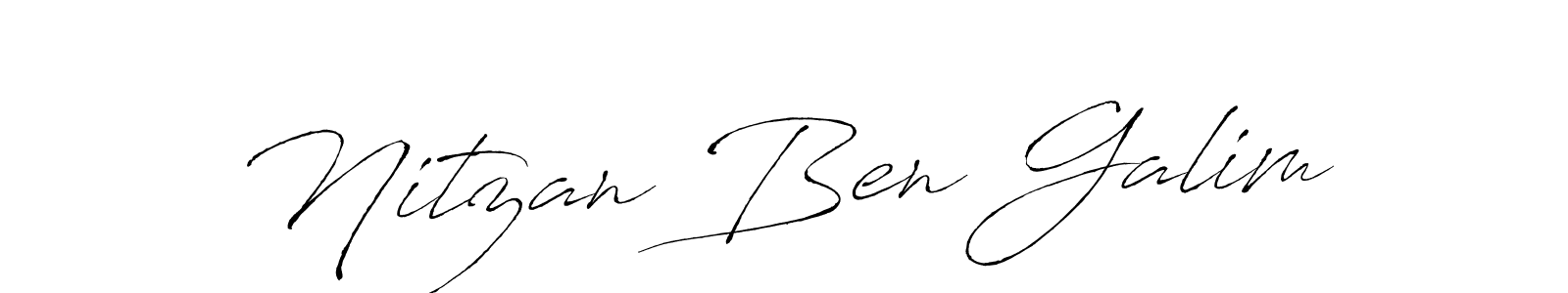 The best way (Antro_Vectra) to make a short signature is to pick only two or three words in your name. The name Nitzan Ben Galim include a total of six letters. For converting this name. Nitzan Ben Galim signature style 6 images and pictures png