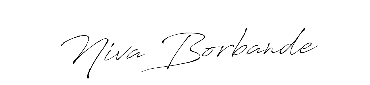 if you are searching for the best signature style for your name Niva Borbande. so please give up your signature search. here we have designed multiple signature styles  using Antro_Vectra. Niva Borbande signature style 6 images and pictures png