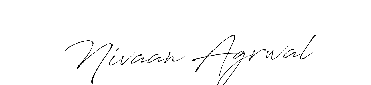 Use a signature maker to create a handwritten signature online. With this signature software, you can design (Antro_Vectra) your own signature for name Nivaan Agrwal. Nivaan Agrwal signature style 6 images and pictures png