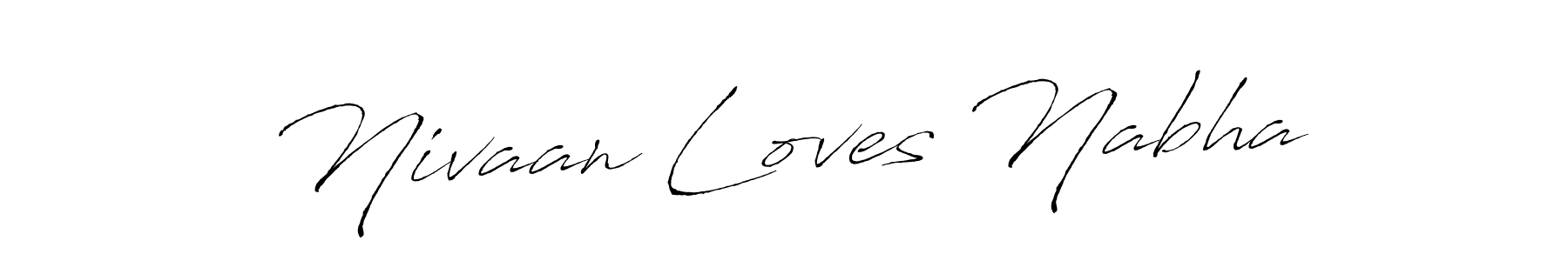 You can use this online signature creator to create a handwritten signature for the name Nivaan Loves Nabha. This is the best online autograph maker. Nivaan Loves Nabha signature style 6 images and pictures png
