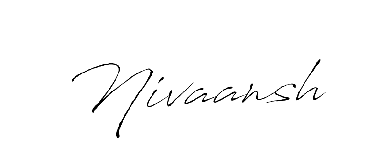 You should practise on your own different ways (Antro_Vectra) to write your name (Nivaansh) in signature. don't let someone else do it for you. Nivaansh signature style 6 images and pictures png