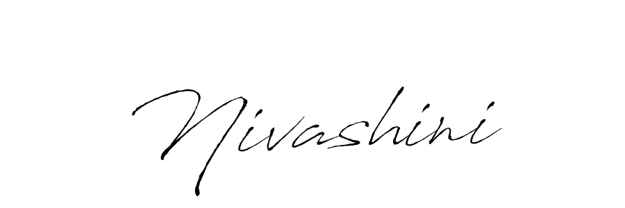 How to make Nivashini signature? Antro_Vectra is a professional autograph style. Create handwritten signature for Nivashini name. Nivashini signature style 6 images and pictures png