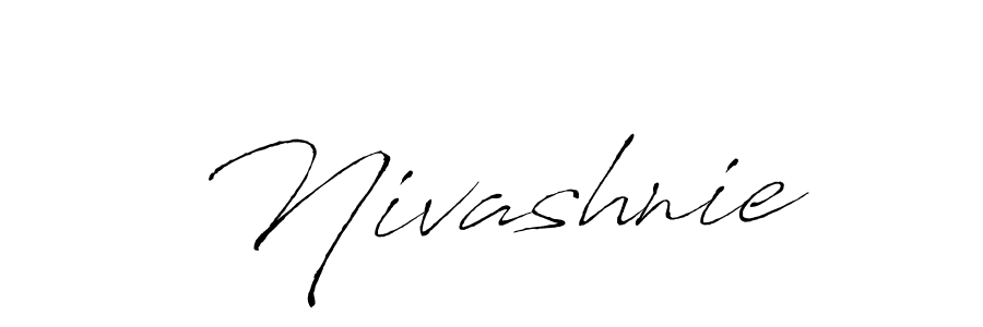 Make a beautiful signature design for name Nivashnie. With this signature (Antro_Vectra) style, you can create a handwritten signature for free. Nivashnie signature style 6 images and pictures png