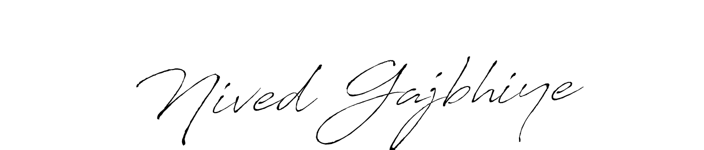 How to Draw Nived Gajbhiye signature style? Antro_Vectra is a latest design signature styles for name Nived Gajbhiye. Nived Gajbhiye signature style 6 images and pictures png