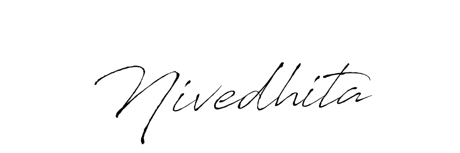 Use a signature maker to create a handwritten signature online. With this signature software, you can design (Antro_Vectra) your own signature for name Nivedhita. Nivedhita signature style 6 images and pictures png