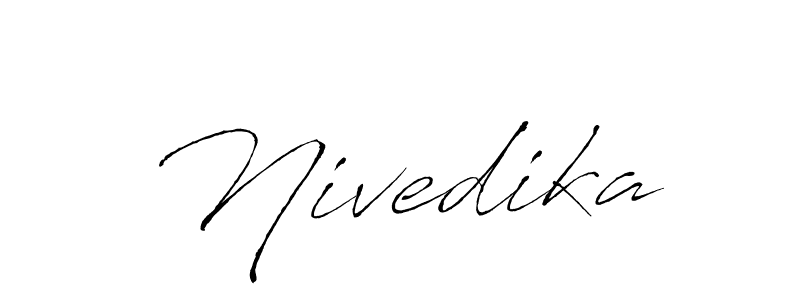 Nivedika stylish signature style. Best Handwritten Sign (Antro_Vectra) for my name. Handwritten Signature Collection Ideas for my name Nivedika. Nivedika signature style 6 images and pictures png