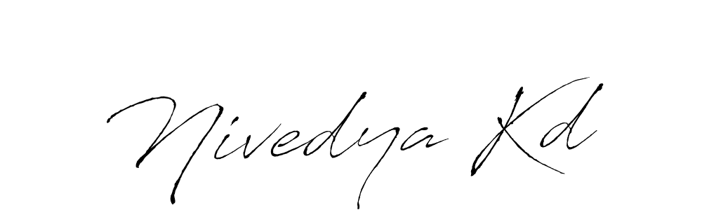 The best way (Antro_Vectra) to make a short signature is to pick only two or three words in your name. The name Nivedya Kd include a total of six letters. For converting this name. Nivedya Kd signature style 6 images and pictures png