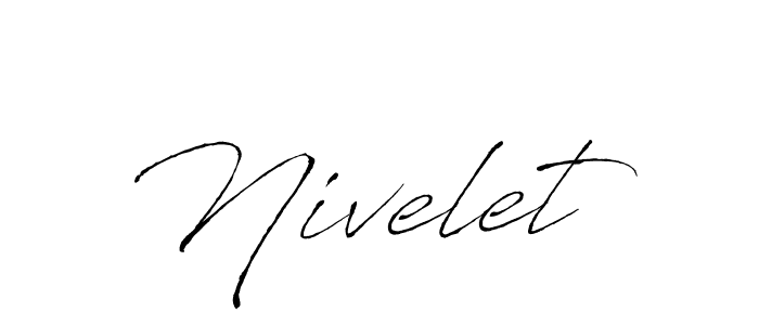 You can use this online signature creator to create a handwritten signature for the name Nivelet. This is the best online autograph maker. Nivelet signature style 6 images and pictures png