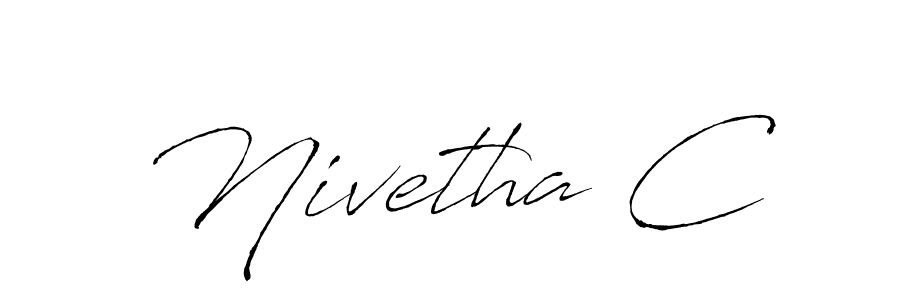 Make a beautiful signature design for name Nivetha C. Use this online signature maker to create a handwritten signature for free. Nivetha C signature style 6 images and pictures png
