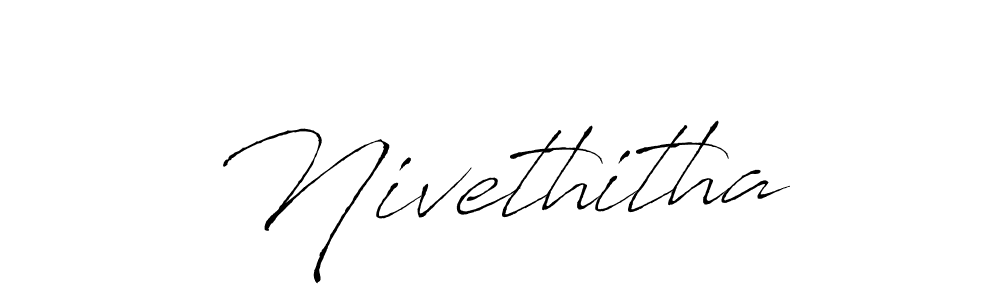 Also we have Nivethitha name is the best signature style. Create professional handwritten signature collection using Antro_Vectra autograph style. Nivethitha signature style 6 images and pictures png