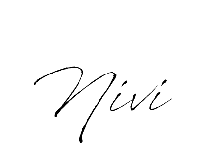 How to make Nivi name signature. Use Antro_Vectra style for creating short signs online. This is the latest handwritten sign. Nivi signature style 6 images and pictures png