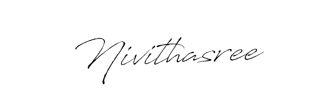 Design your own signature with our free online signature maker. With this signature software, you can create a handwritten (Antro_Vectra) signature for name Nivithasree. Nivithasree signature style 6 images and pictures png
