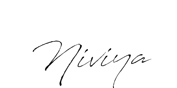 Niviya stylish signature style. Best Handwritten Sign (Antro_Vectra) for my name. Handwritten Signature Collection Ideas for my name Niviya. Niviya signature style 6 images and pictures png