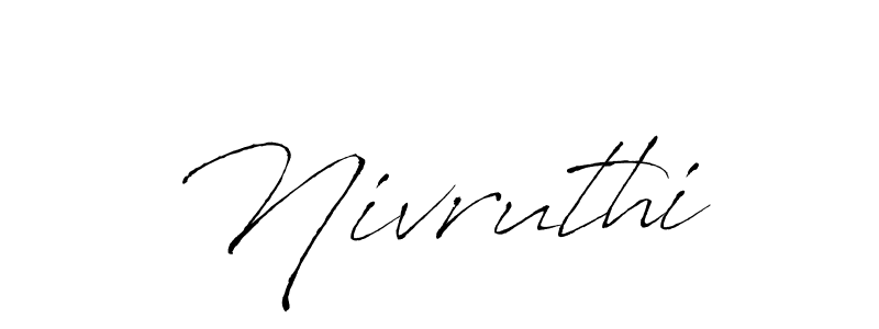 You should practise on your own different ways (Antro_Vectra) to write your name (Nivruthi) in signature. don't let someone else do it for you. Nivruthi signature style 6 images and pictures png