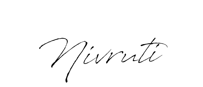 It looks lik you need a new signature style for name Nivruti. Design unique handwritten (Antro_Vectra) signature with our free signature maker in just a few clicks. Nivruti signature style 6 images and pictures png